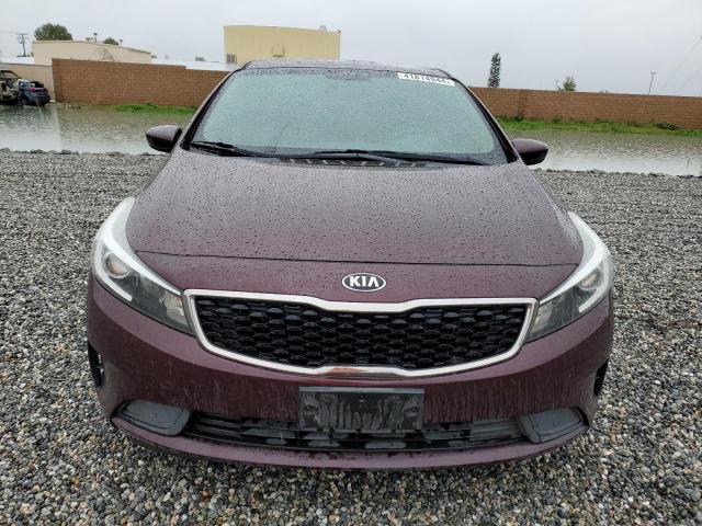 3KPFL4A7XHE131301 - 2017 KIA FORTE LX RED photo 5