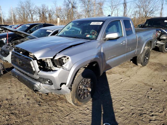 3TYSX5EN2LT002019 - 2020 TOYOTA TACOMA ACCESS CAB ვერცხლისფერი ფოტო 1