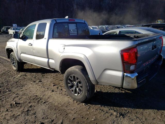 3TYSX5EN2LT002019 - 2020 TOYOTA TACOMA ACCESS CAB ვერცხლისფერი ფოტო 2