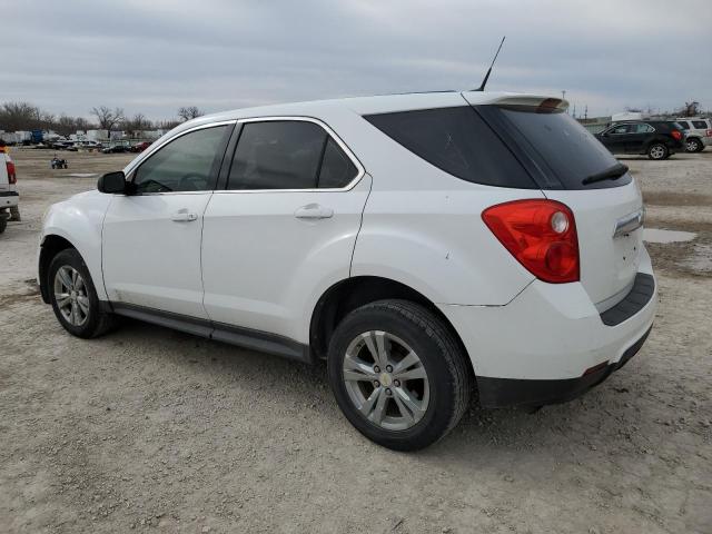 2GNALBEC5B1271600 - 2011 CHEVROLET EQUINOX LS WHITE photo 2