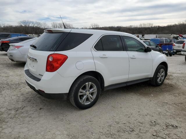 2GNALBEC5B1271600 - 2011 CHEVROLET EQUINOX LS WHITE photo 3