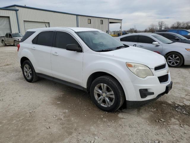 2GNALBEC5B1271600 - 2011 CHEVROLET EQUINOX LS WHITE photo 4