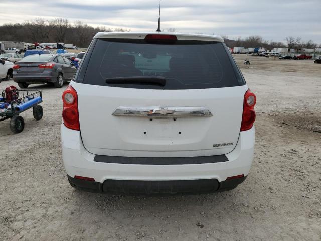 2GNALBEC5B1271600 - 2011 CHEVROLET EQUINOX LS WHITE photo 6