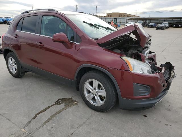 3GNCJLSB7GL223683 - 2016 CHEVROLET TRAX 1LT BURGUNDY photo 4