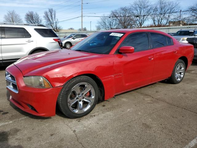 2C3CDXHG3DH502664 - 2013 DODGE CHARGER SXT RED photo 1