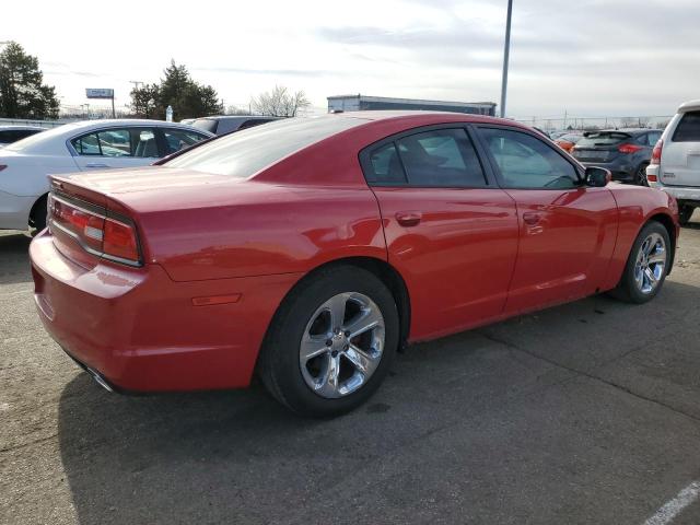 2C3CDXHG3DH502664 - 2013 DODGE CHARGER SXT RED photo 3