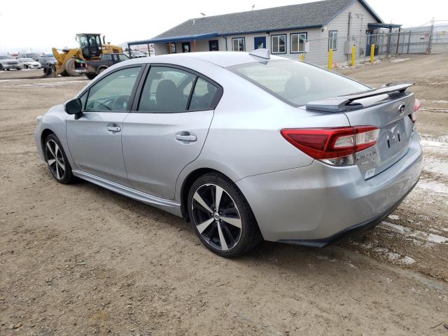 4S3GKAK68H1626210 - 2017 SUBARU IMPREZA SPORT SILVER photo 2