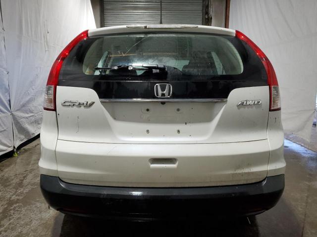 5J6RM4H36DL018874 - 2013 HONDA CR-V LX WHITE photo 6