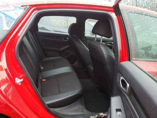 2HGFE2F54NH556875 - 2022 HONDA CIVIC SPORT 红色 照片 10