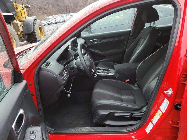 2HGFE2F54NH556875 - 2022 HONDA CIVIC SPORT 红色 照片 7