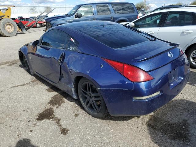 JN1AZ34E13T011189 - 2003 NISSAN 350Z COUPE BLUE photo 2