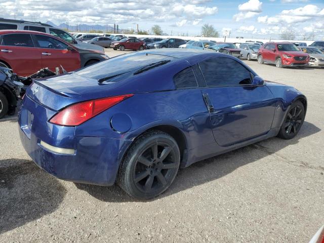 JN1AZ34E13T011189 - 2003 NISSAN 350Z COUPE BLUE photo 3