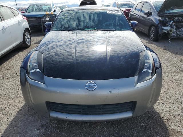 JN1AZ34E13T011189 - 2003 NISSAN 350Z COUPE BLUE photo 5