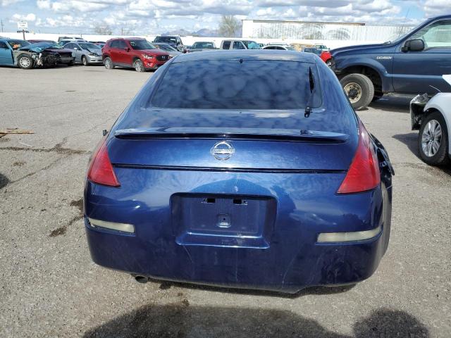 JN1AZ34E13T011189 - 2003 NISSAN 350Z COUPE BLUE photo 6