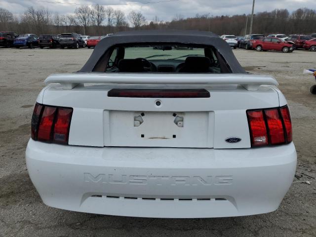 1FAFP44463F385422 - 2003 FORD MUSTANG WHITE photo 6