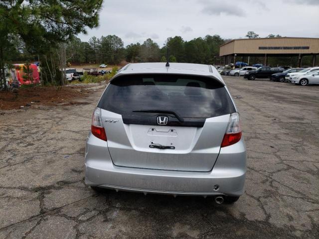 JHMGE8H50DC045165 - 2013 HONDA FIT SPORT SILVER photo 6