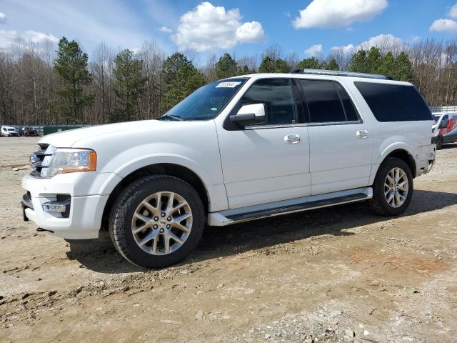 1FMJK2AT0HEA05647 - 2017 FORD EXPEDITION EL LIMITED WHITE photo 1