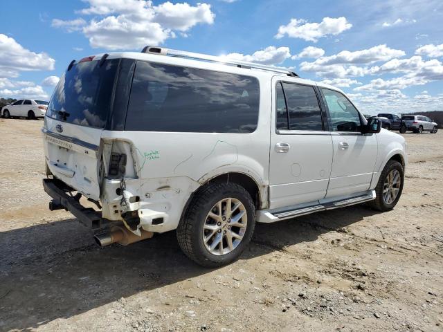 1FMJK2AT0HEA05647 - 2017 FORD EXPEDITION EL LIMITED WHITE photo 3