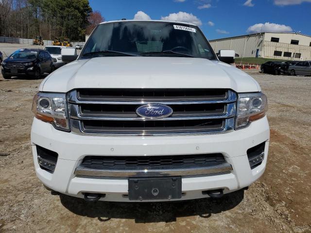 1FMJK2AT0HEA05647 - 2017 FORD EXPEDITION EL LIMITED WHITE photo 5