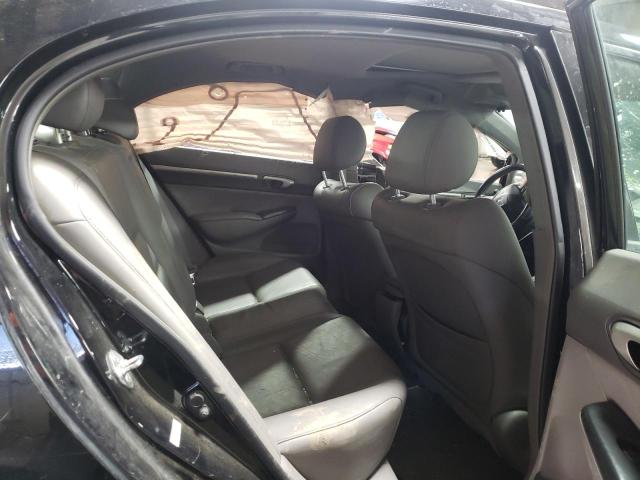 2HGFA16988H349726 - 2008 HONDA CIVIC EXL შავი ფოტო 10