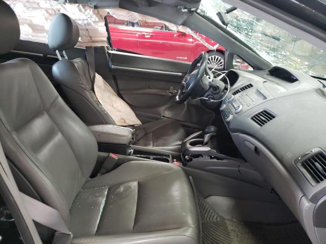 2HGFA16988H349726 - 2008 HONDA CIVIC EXL შავი ფოტო 7