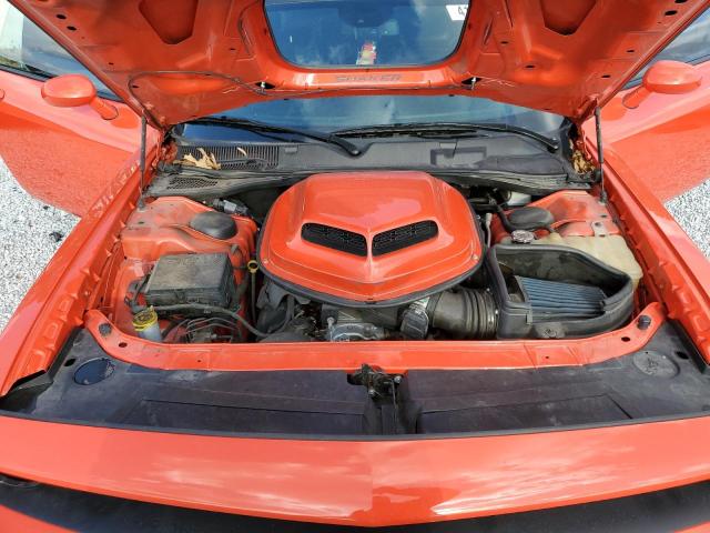 2C3CDZFJ6LH156778 - 2020 DODGE CHALLENGER R/T SCAT PACK ORANGE photo 11