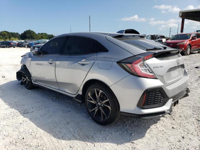 SHHFK7H42KU222286 - 2019 HONDA CIVIC SPORT 银色 照片 2