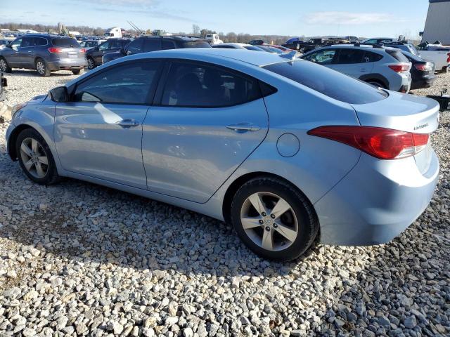 KMHDH4AE6CU386282 - 2012 HYUNDAI ELANTRA GLS SILVER photo 2