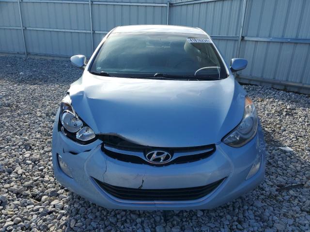 KMHDH4AE6CU386282 - 2012 HYUNDAI ELANTRA GLS SILVER photo 5