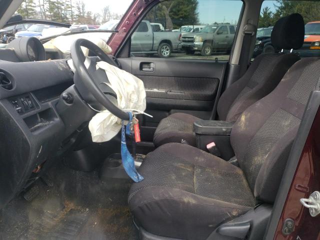 JTLKT324054026233 - 2005 TOYOTA SCION XB Bordeaux Foto 7