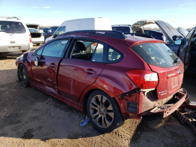 JF1GPAR68CH218769 - 2012 SUBARU IMPREZA SPORT LIMITED BURGUNDY photo 2