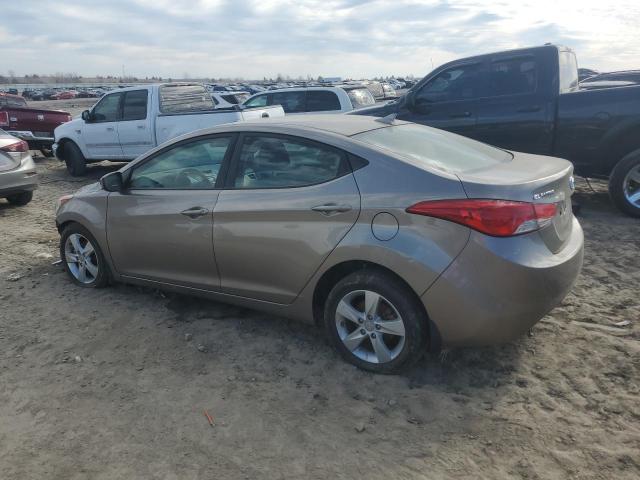 5NPDH4AE4DH309832 - 2013 HYUNDAI ELANTRA GLS TAN photo 2