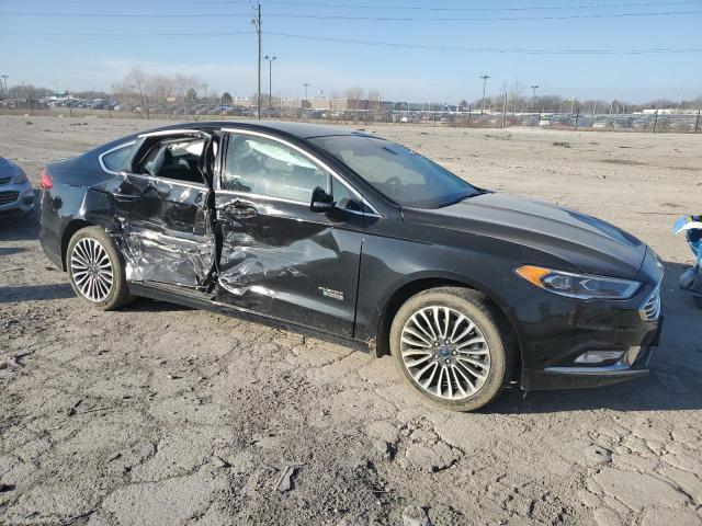 3FA6P0SU3HR372259 - 2017 FORD FUSION TITANIUM PHEV BLACK photo 4