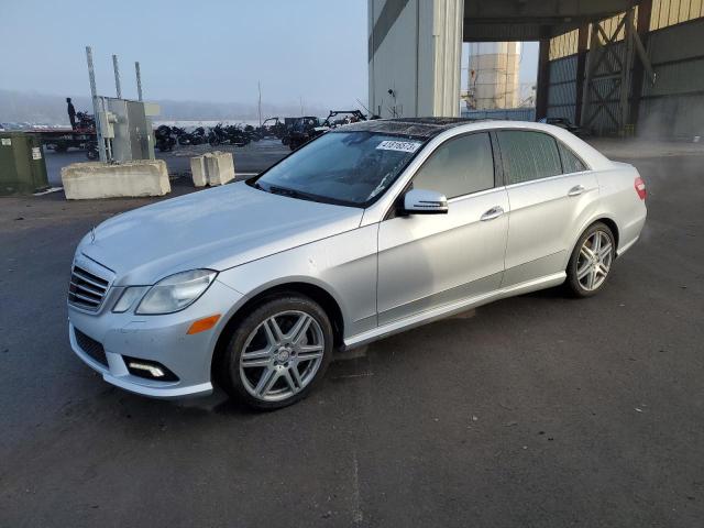 WDDHF9AB4AA254737 - 2010 MERCEDES-BENZ E 550 4MATIC SILVER photo 1