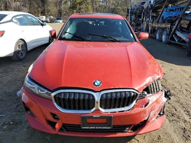 3MW89FF06R8D79489 - 2024 BMW 330XI RED photo 5