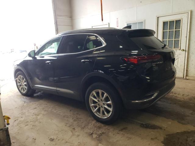 LRBFZMR42MD192466 - 2021 BUICK ENVISION PREFERRED BLACK photo 2