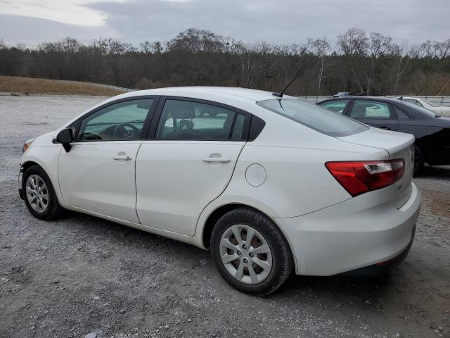 KNADM4A31G6639790 - 2016 KIA RIO LX WHITE photo 2