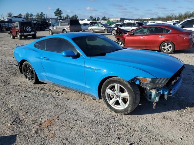 1FA6P8AM7H5209732 - 2017 FORD MUSTANG BLUE photo 4