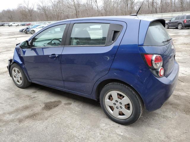 1G1JB6SG9D4153415 - 2013 CHEVROLET SONIC LS ლურჯი ფოტო 2