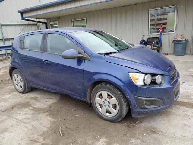 1G1JB6SG9D4153415 - 2013 CHEVROLET SONIC LS ლურჯი ფოტო 4