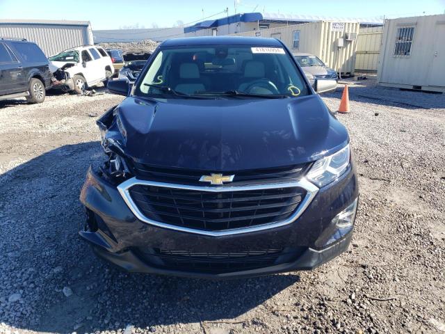 3GNAXHEV2MS148997 - 2021 CHEVROLET EQUINOX LS BLUE photo 5