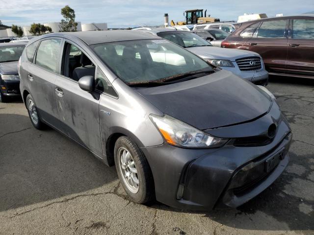 JTDZN3EU6FJ029124 - 2015 TOYOTA PRIUS V CHARCOAL photo 4