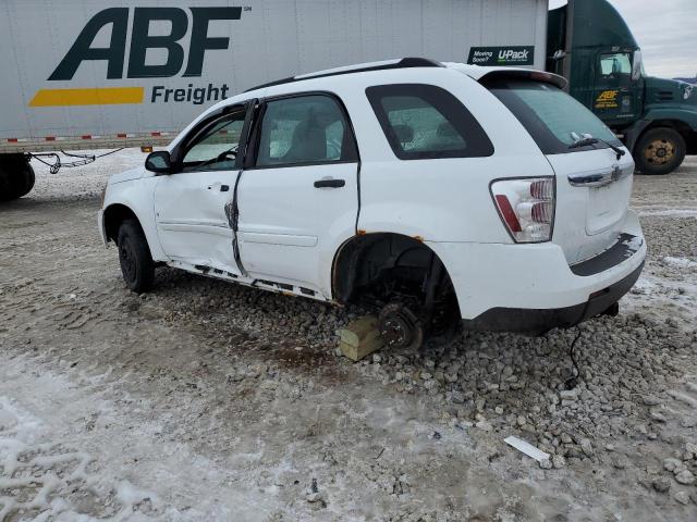 2CNDL13F876035560 - 2007 CHEVROLET EQUINOX LS WHITE photo 2