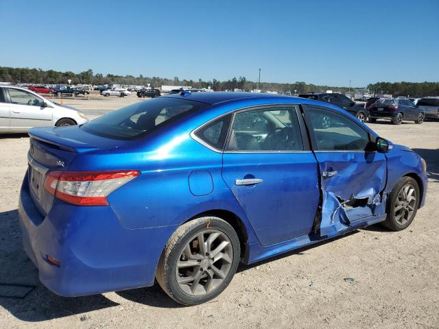 3N1AB7AP6FY356411 - 2015 NISSAN SENTRA S BLUE photo 3