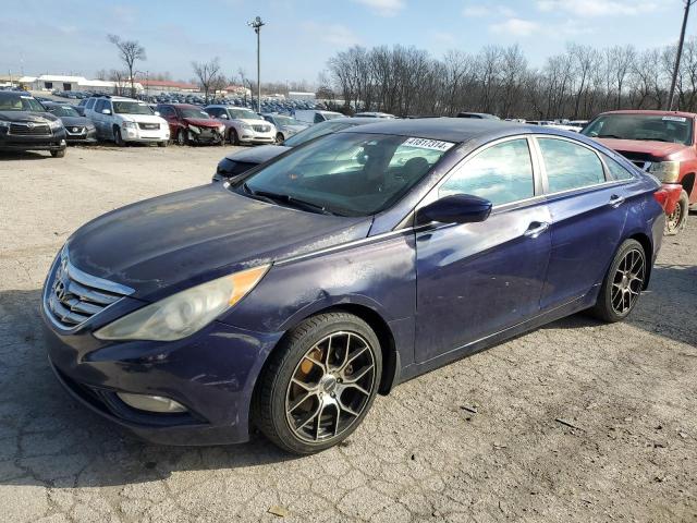 5NPEC4AB3BH161937 - 2011 HYUNDAI SONATA SE BLUE photo 1