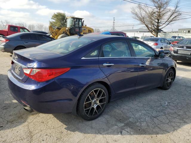 5NPEC4AB3BH161937 - 2011 HYUNDAI SONATA SE BLUE photo 3