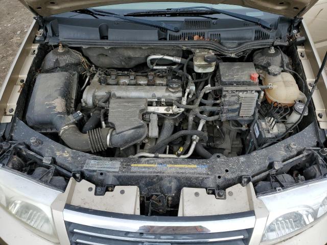 1G8AK55BX7Z137162 - 2007 SATURN ION LEVEL 3 TAN photo 11