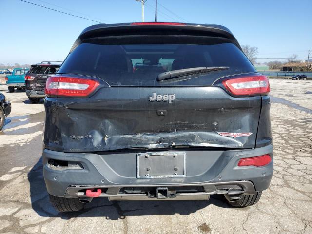 1C4PJMBS2FW685514 - 2015 JEEP CHEROKEE TRAILHAWK BLACK photo 6