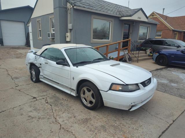 1FAFP44451F202427 - 2001 FORD MUSTANG WHITE photo 1