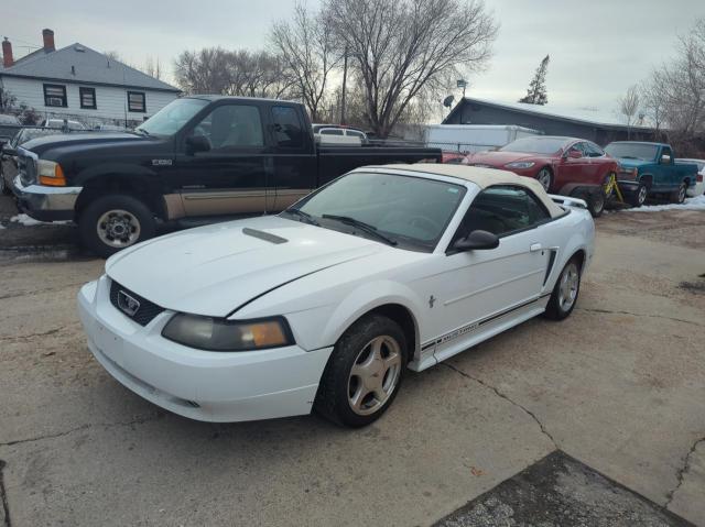 1FAFP44451F202427 - 2001 FORD MUSTANG WHITE photo 2